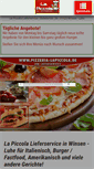 Mobile Screenshot of pizzeria-lapiccola.de